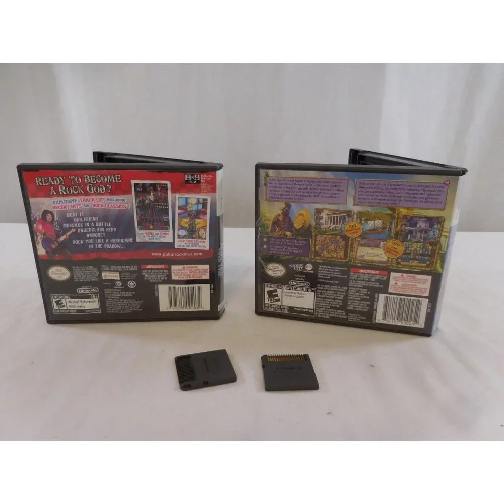 Nintendo DS Jewel Masters Cradle of Athena Complete with Manual Guitar Rock Tour